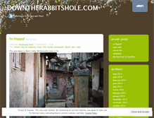 Tablet Screenshot of downtherabbitshole.com